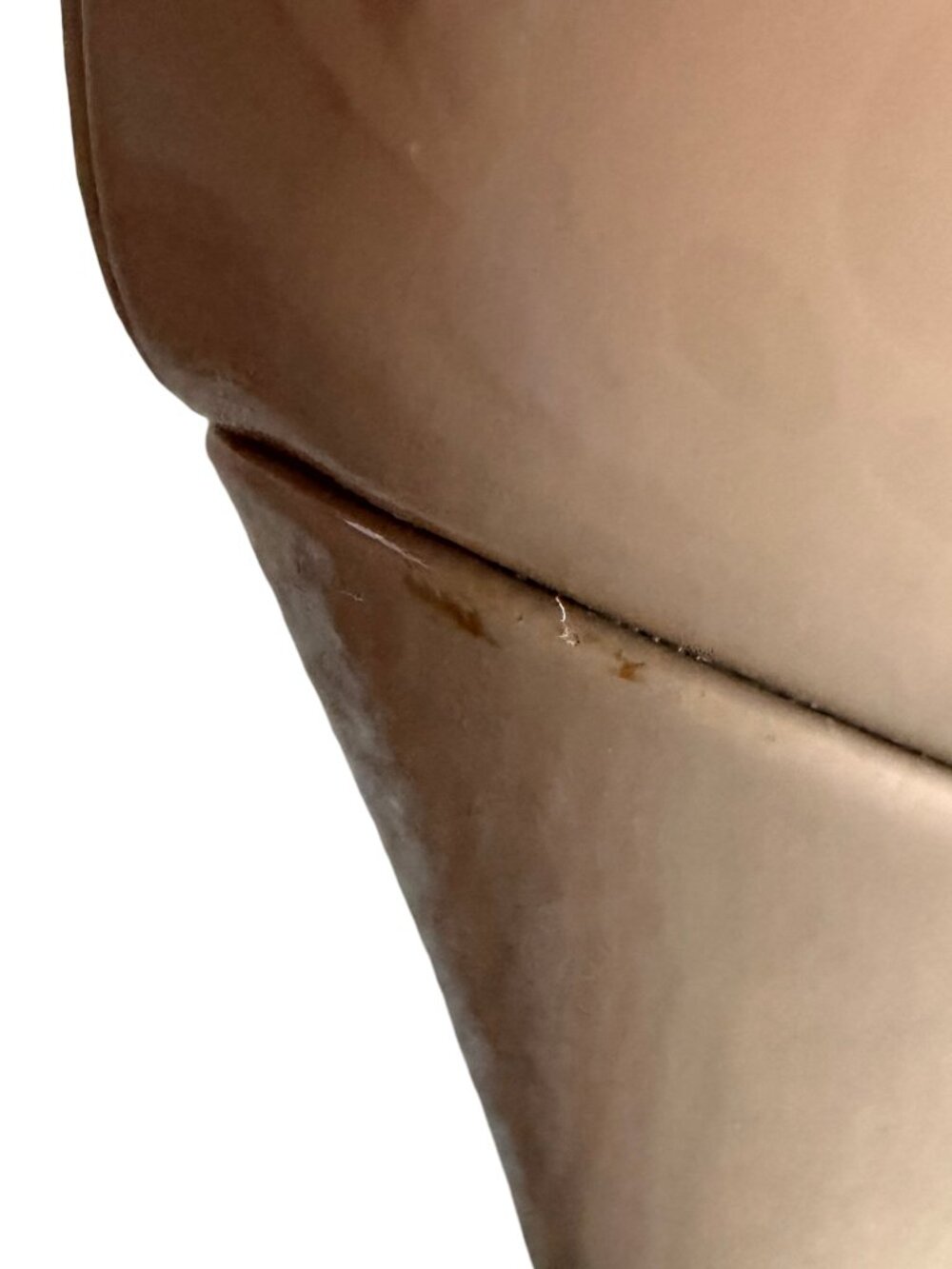 Christian Louboutin Charleen Patent Leather Mary Jane Pumps Nude 100mm Size 39 - Picture 13 of 16